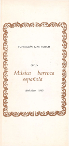 Música barroca española