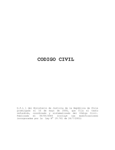 Código Civil de Chile, 2000