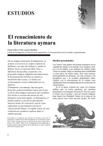 El renacimiento de la literatura aymara - Cultura