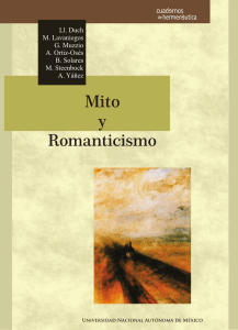 Mito y romanticismo - Centro Regional de Investigaciones