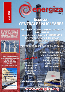 Especial CENTRALES NUCLEARES
