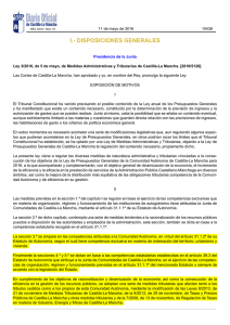 Ley 3/2016, de Medidas Administrativas y Tributarias de Castilla