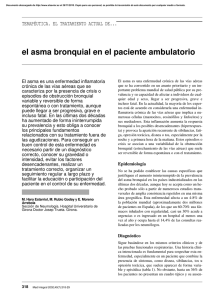 el asma bronquial en el paciente ambulatorio