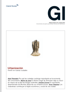 Urbanización - Credit Suisse