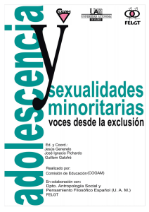 Adolescencia y sexualidades minoritarias: voces desde la
