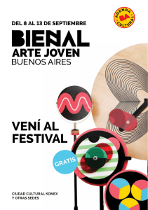 Descargar programación - Bienal Arte Joven Buenos Aires