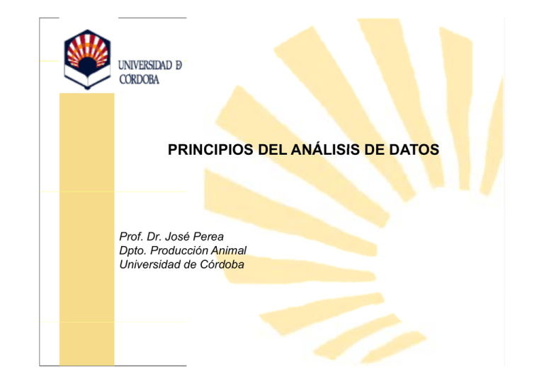 Principios Del An lisis De Datos