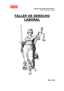 TALLER DE DERECHO LABORAL