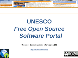 UNESCO Free Open Source Software Portal