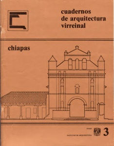 Cuaderno Arquitectura Virreinal 3 - Facultad de Arquitectura