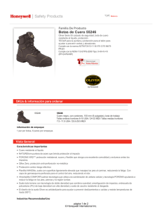 Botas de Cuero 55246 - Honeywell Safety Products