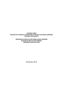 Informe sobre Consulta Final - Ministerio de Educación de Chile