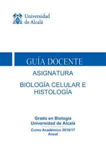 Grado en Biología - Universidad de Alcalá