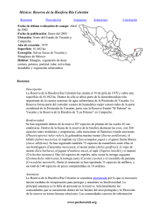 México: Reserva de la Biosfera Ría Celestún