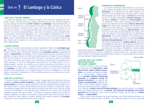 El Lumbago y la Ciática - Liga Reumatologica Española (LIRE)