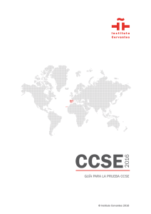Guía de la prueba CCSE