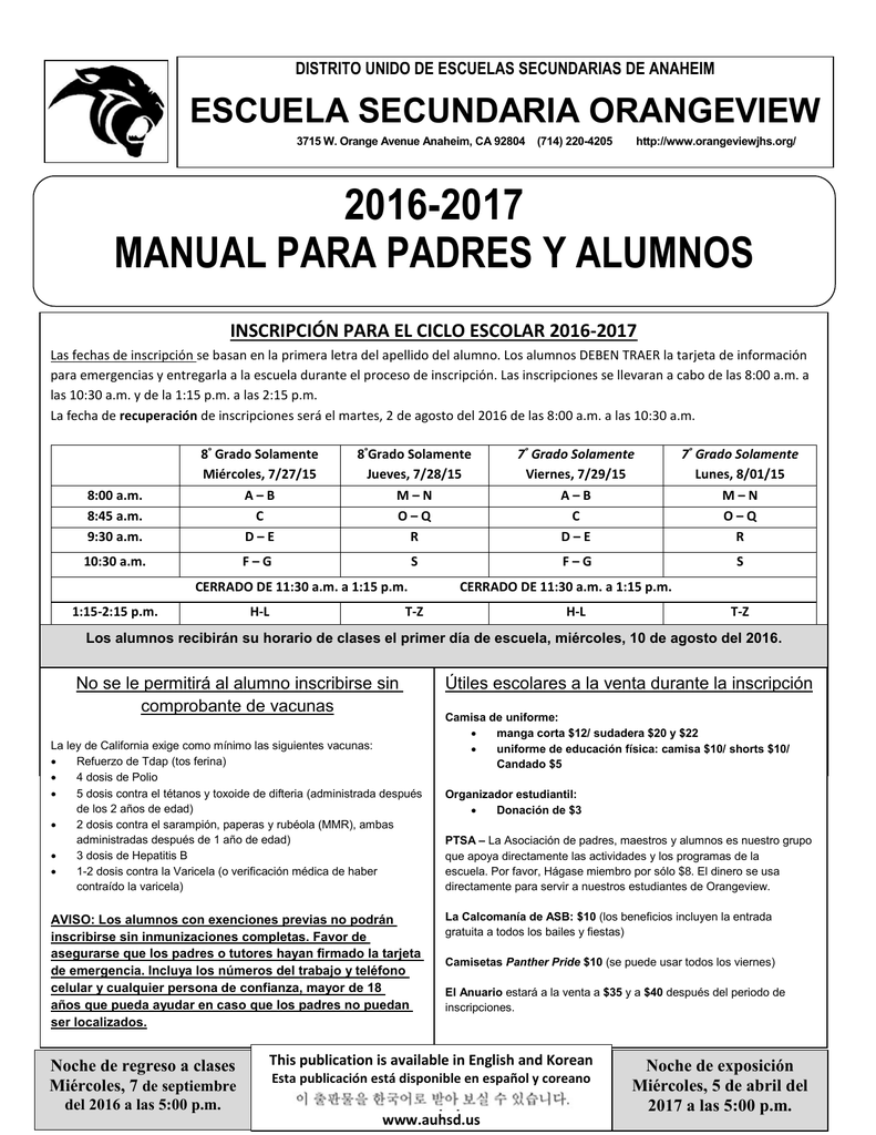 Manual Del Padre Y Alumno