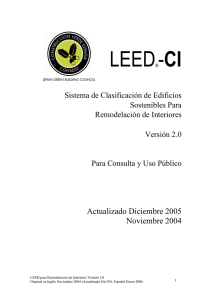 LEED®-CI - Spain Green Building Council