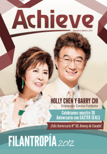 Holly CHEn y Barry CHi - Amway Achieve Magazine