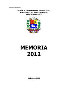 MEMORIA 2012