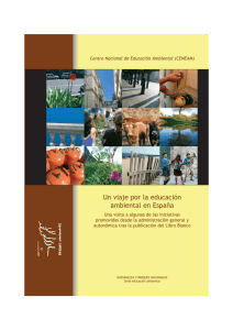 Un viaje por la educación ambiental en España. Una visita a