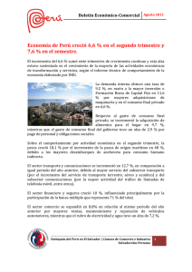 Boletín Económico-Comercial - Embajada del Perú en El Salvador
