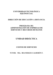 unidad didáctica - Universidad Tecnológica Equinoccial