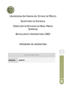 programa de asignatura - Universidad Autónoma del Estado de