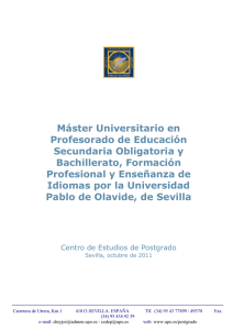 Consultar - Universidad Pablo de Olavide, de Sevilla