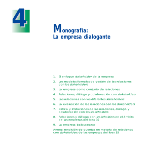 4 Monografía: La empresa dialogante