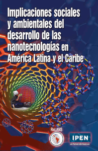 3. Las nanotecnologías en América Latina y el Caribe