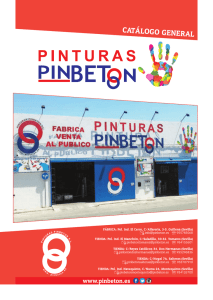 CATALOGO 2013.indd - Pinturas Pinbeton