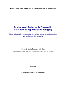 centro de analisis y difusion de la economia paraguaya