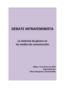 El día 17 de Enero de 2015, en Bilbao, organizaciones y mujeres