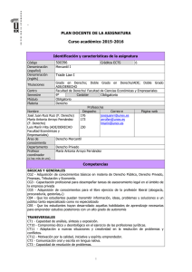 Derecho Mercantil - Facultad Ciencias Económicas Extremadura