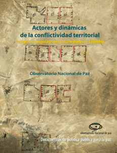 Actores y dinámicas de la conflictividad territorial