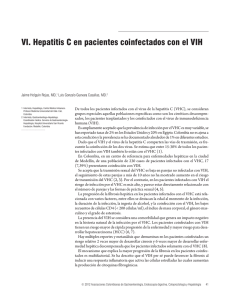 VI. Hepatitis C en pacientes coinfectados con el VIH