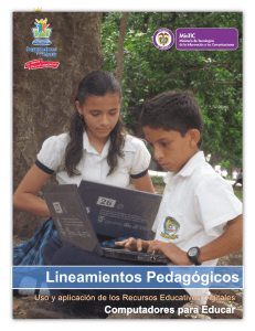 Lineamientos Pedagógicos - Computadores para Educar