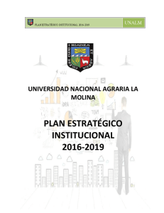 plan estratégico institucional 2016- 2019