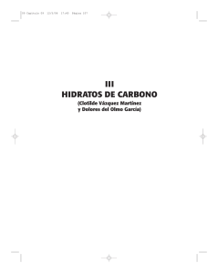 III HIDRATOS DE CARBONO