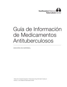 Guía de Información de Medicamentos Antituberculosos