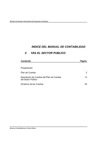 del Manual de Contabilidad-2008 - Ministerio de Economía y Finanzas
