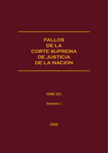 TOMO 331 Volumen 1 2008 - Jurisprudencia
