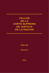 TOMO 338 Volumen 2 2015 - Jurisprudencia