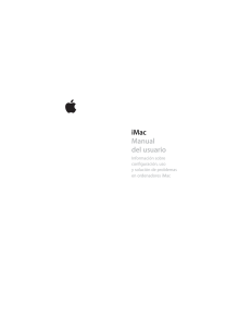 iMac Manual del usuario
