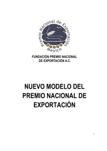 ¡Descarga y consulta aquí el Nuevo Modelo del Premio Nacional de