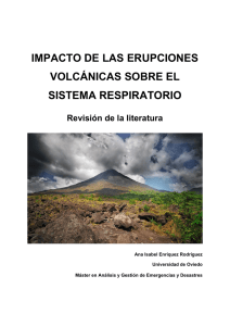 impacto de las erupciones volcnicas sobre el sistema respiratorio