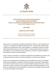 La Santa Sede - Servicios audiovisuales de la Diócesis de Canarias