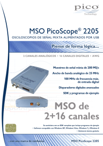 MSO PicoScope 2205