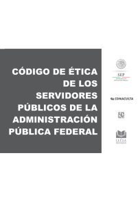 código de ética de los servidores públicos de la administración